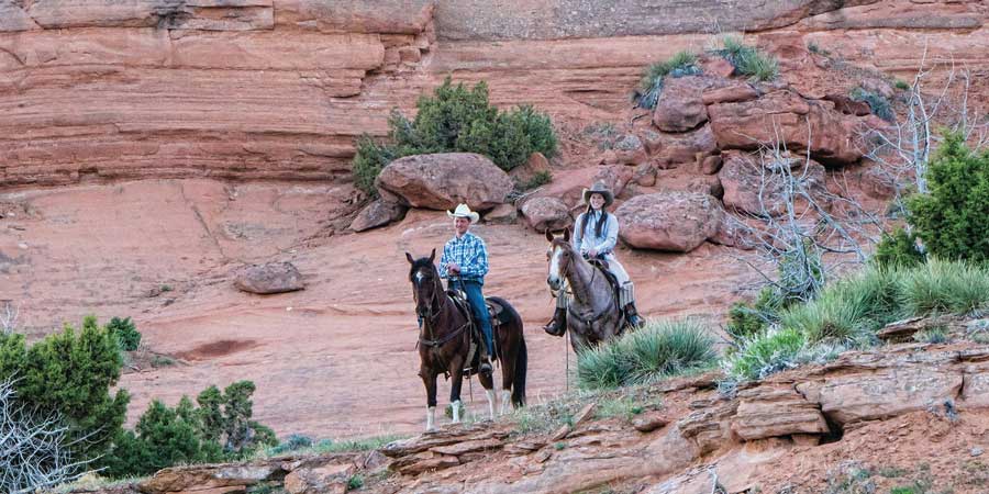 Horse riding Red Reflet Ranch