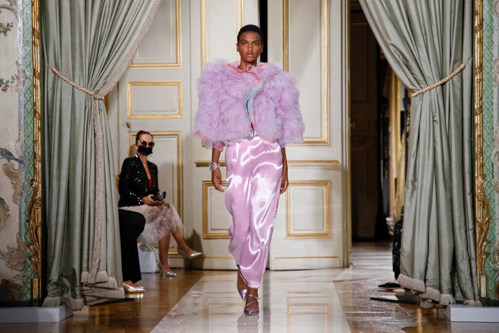 Giorgio Armani Privé, fall 2021.Credit...Valerio Mezzanotti for The New York Times