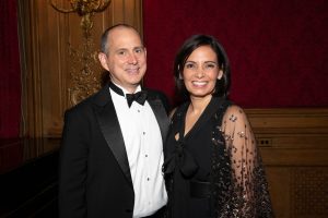 Trustee and Benefit Chairman Juan Sabater and Benefit Chairman Marianna Sabater; photo: Christine A. Butler