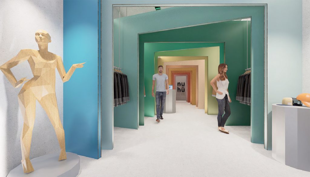 nuhü division 100% Plastic Free Retail Concept