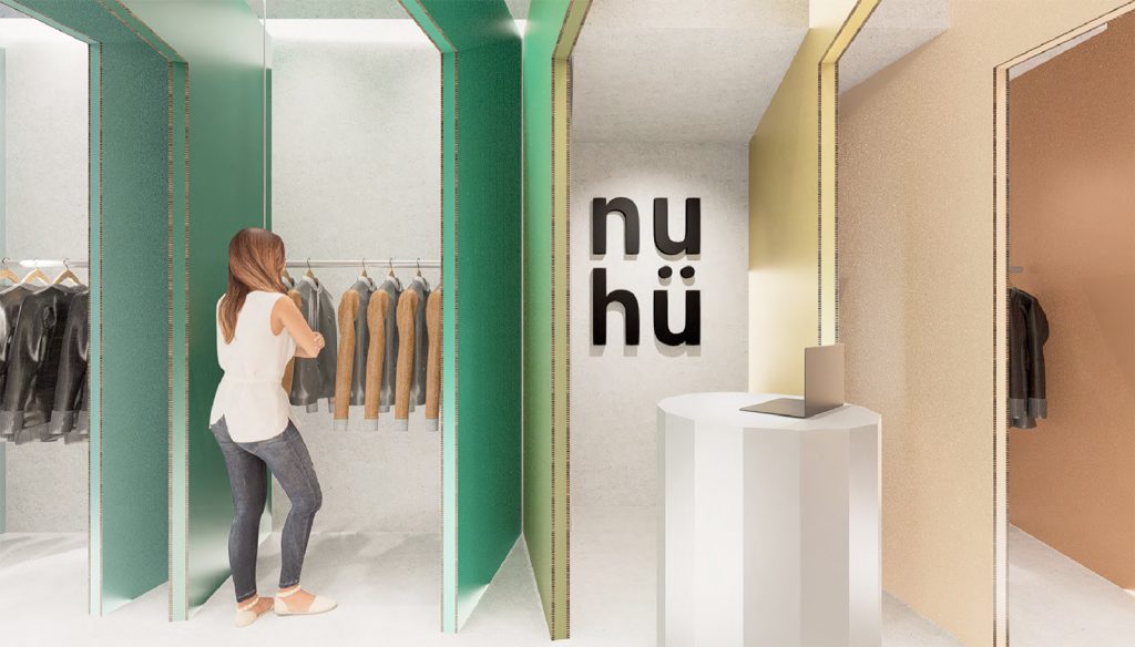 nuhü division 100% Plastic Free Retail Concept