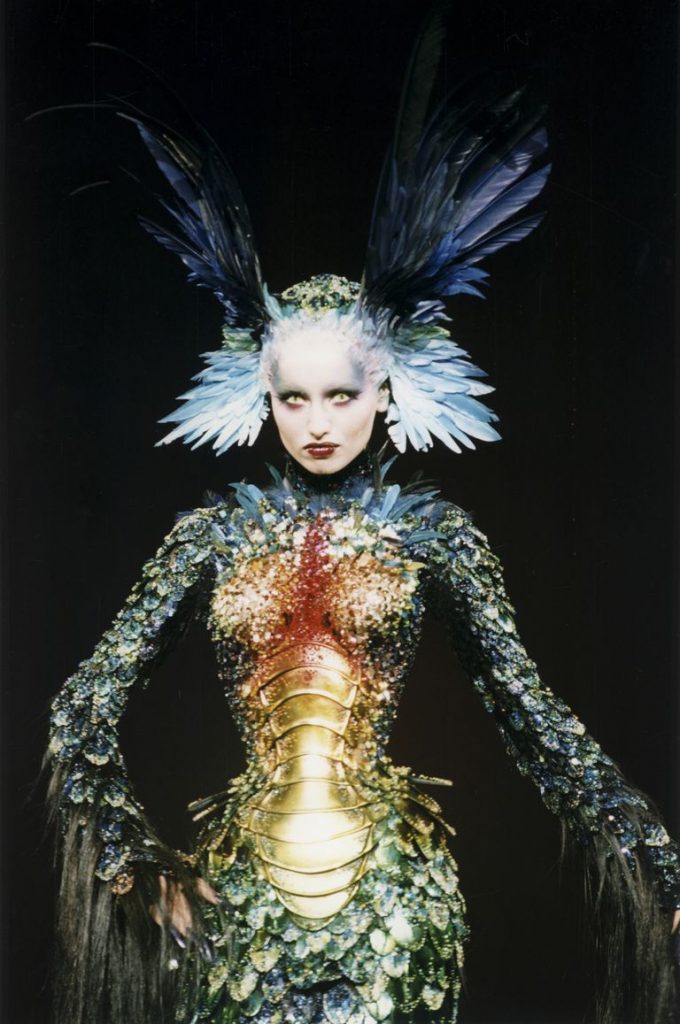 Thiery Mugler 1997 alien lady