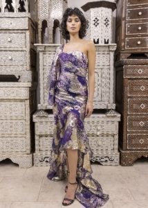flower print dress Kevan Hall
