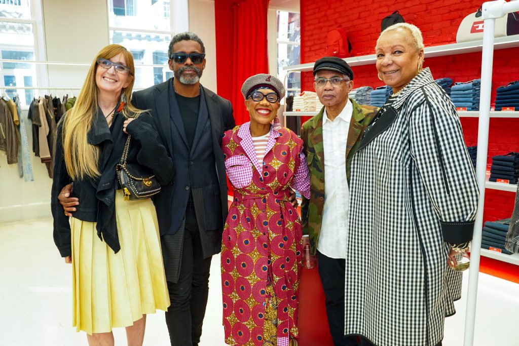 Nancy Volpe-Beringer, Moussa, Jenny Hibbert, Freddie Lieba and Audrey Smaltz