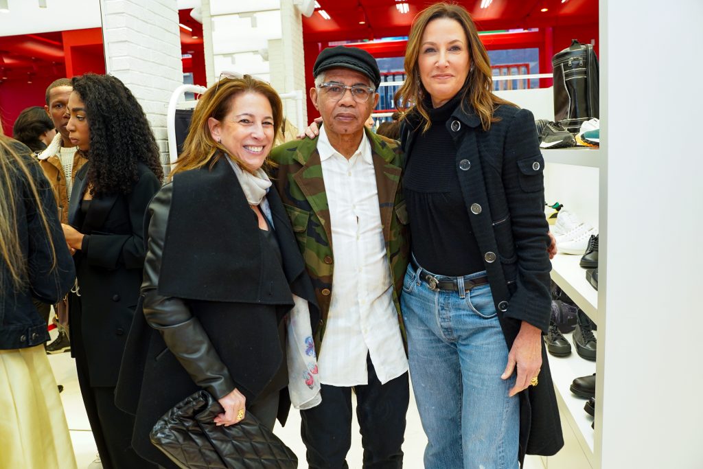 Abby Wallach, Freddie Lieba and Pam Seidman