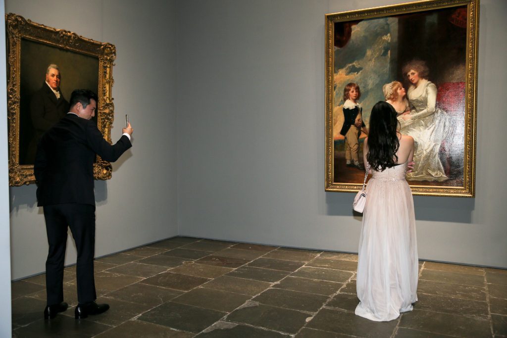 Guests in the galleries at Frick Madison. Photo: Matteo Prandoni/BFA.com