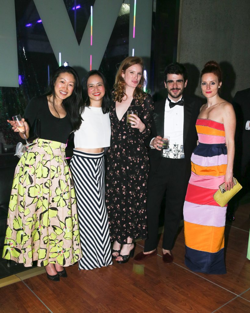 Curator Aimee Ng, Associate Director of Development Angie Calderwood, Head of Individual Giving Rowan Moody, Assistant Curator of Sculpture Giulio Dalvit, and Head of Marketing Alexis Light. Photo: Matteo Prandoni/BFA.com