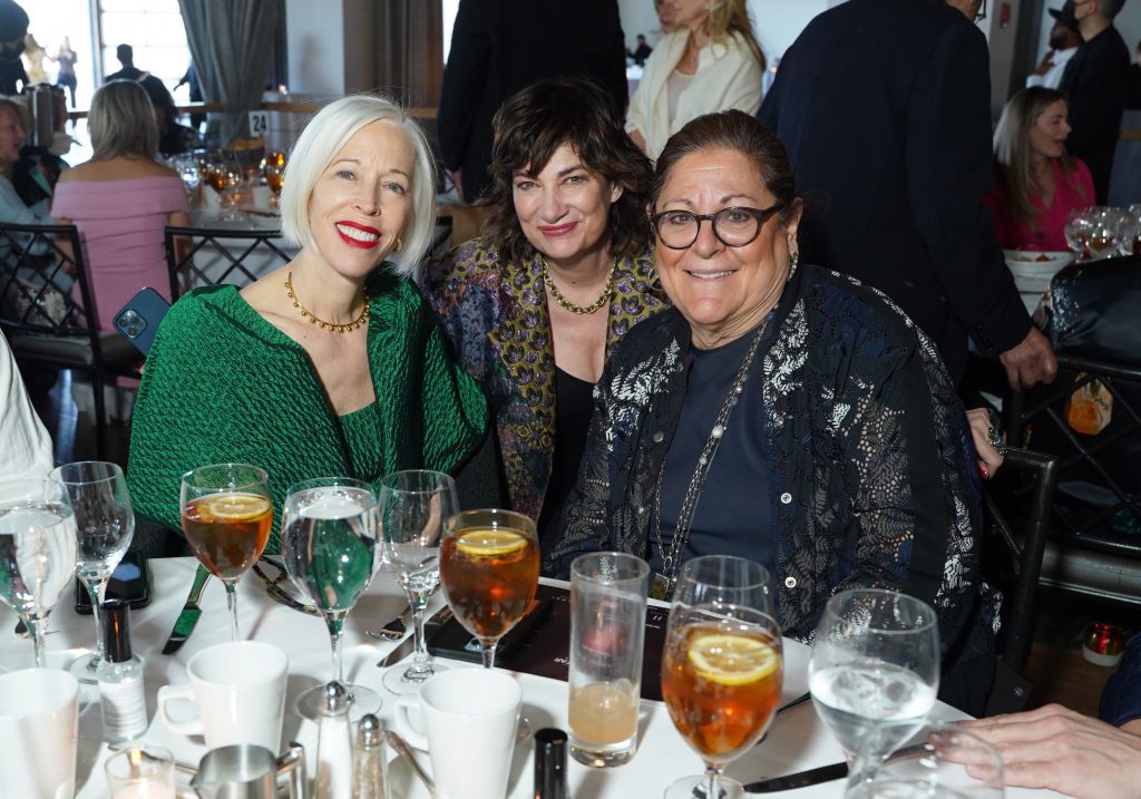 Linda Fargo, Maryanne Grisz and Fern Mallis