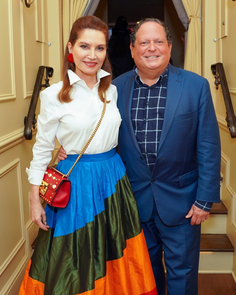 Jean Shafiroff and David Hochberg