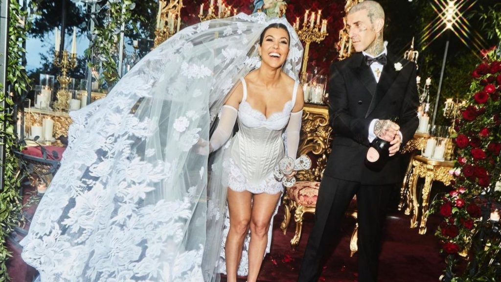 Kourtney and Travis Wedding