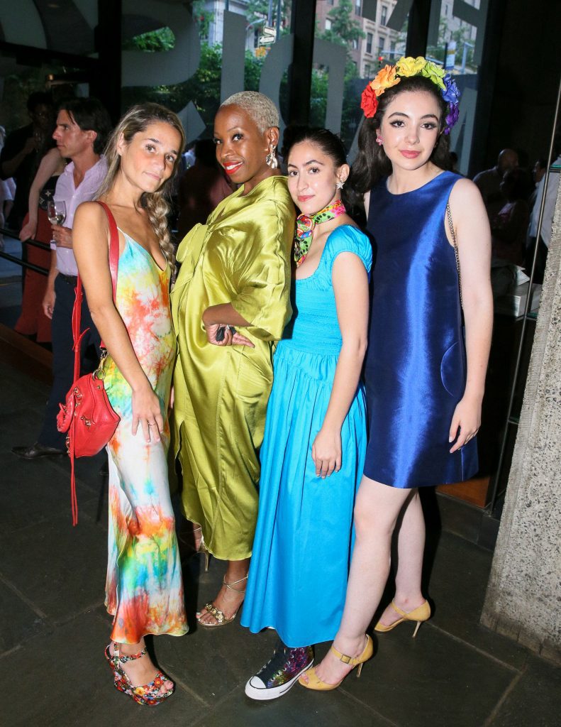 Victoria Pelgrift, Jackie Elfe, Arden Wolf, and Adrien Lesser. Photo: Matteo Prandoni/BFA.com
