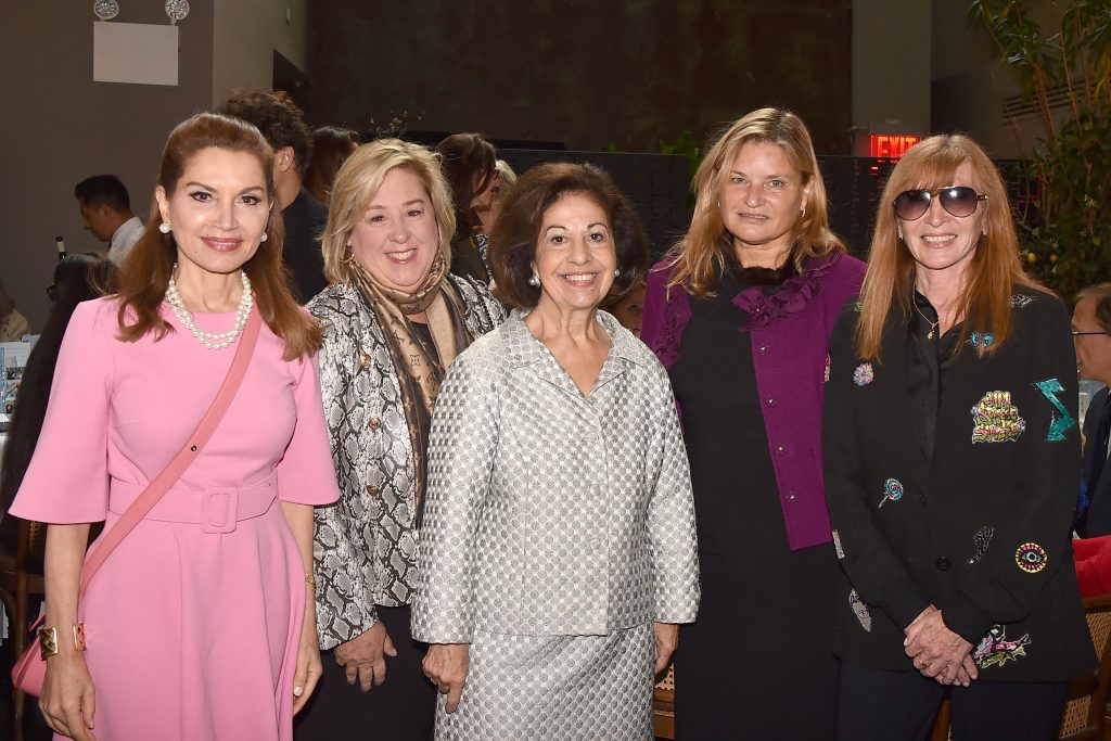 Jean Shafiroff, Rebecca Seawright, Crown Princess Katherine of Serbia, Sheila Hultgren Giangrande and Nicole Miller