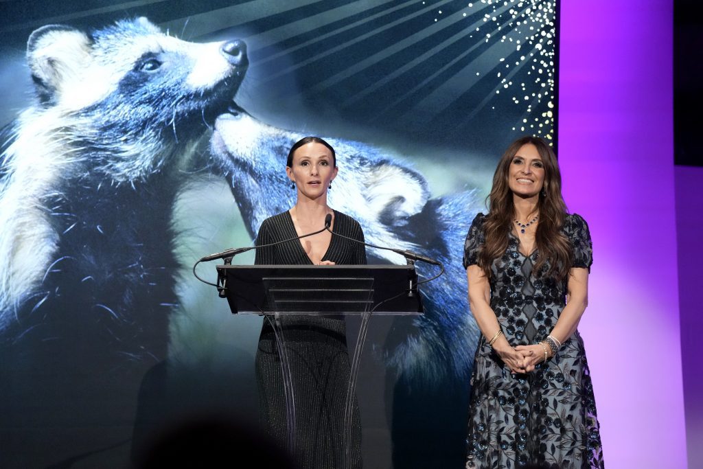 Georgina Bloomberg, left, and Suzy Welch 