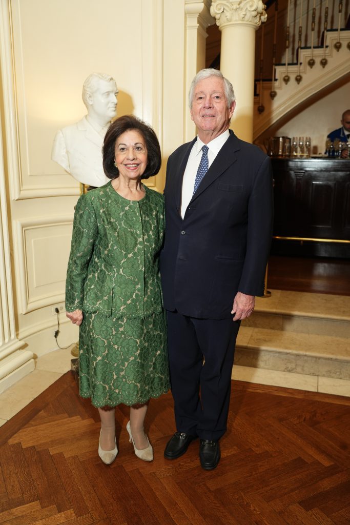 Crown Princess Katherine of Serbia and Crown Prince Alexander attend Lifeline New York For A Benefit Dinner At The Lotos Club at The Lotos Club on March 1, 2023 in New York. (Photo by Jared Siskin/PMC/PMC) *** Local Caption *** Crown Princess Katherine of Serbia;Crown Prince Alexander
