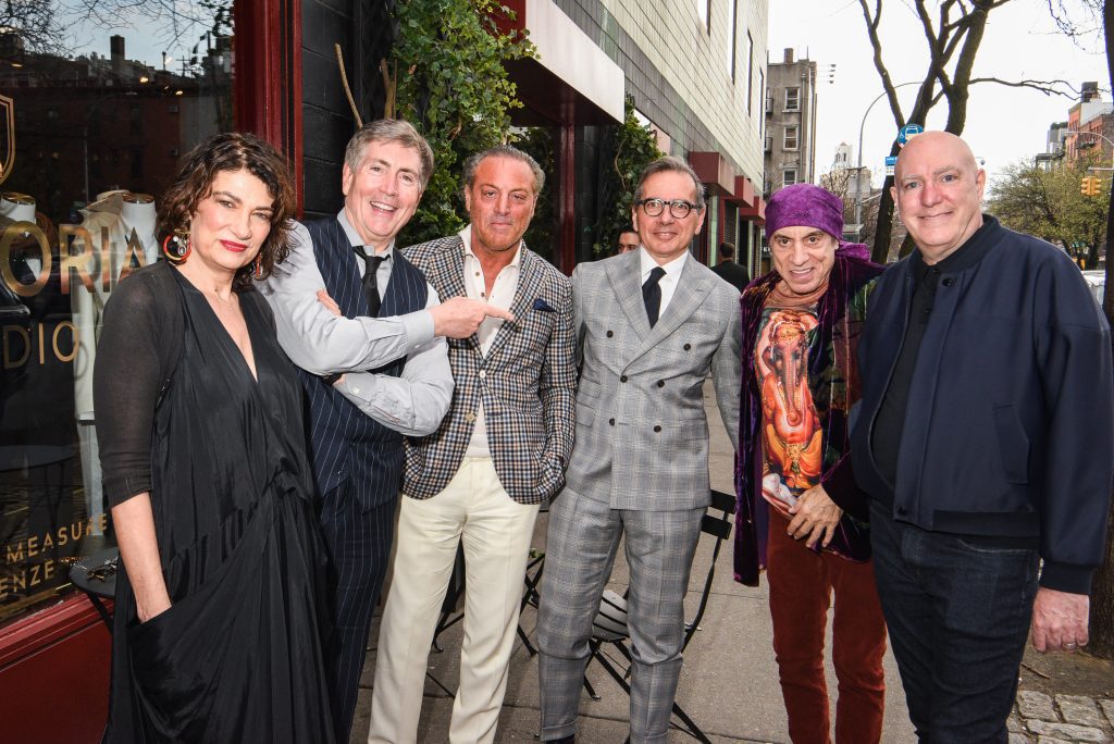 FGI cocktail Maryanne Grisz, Bill McCuddy, Paolo Torello-Viera, Jack Menashe, Stevie Van Zandt, James D'Adamo