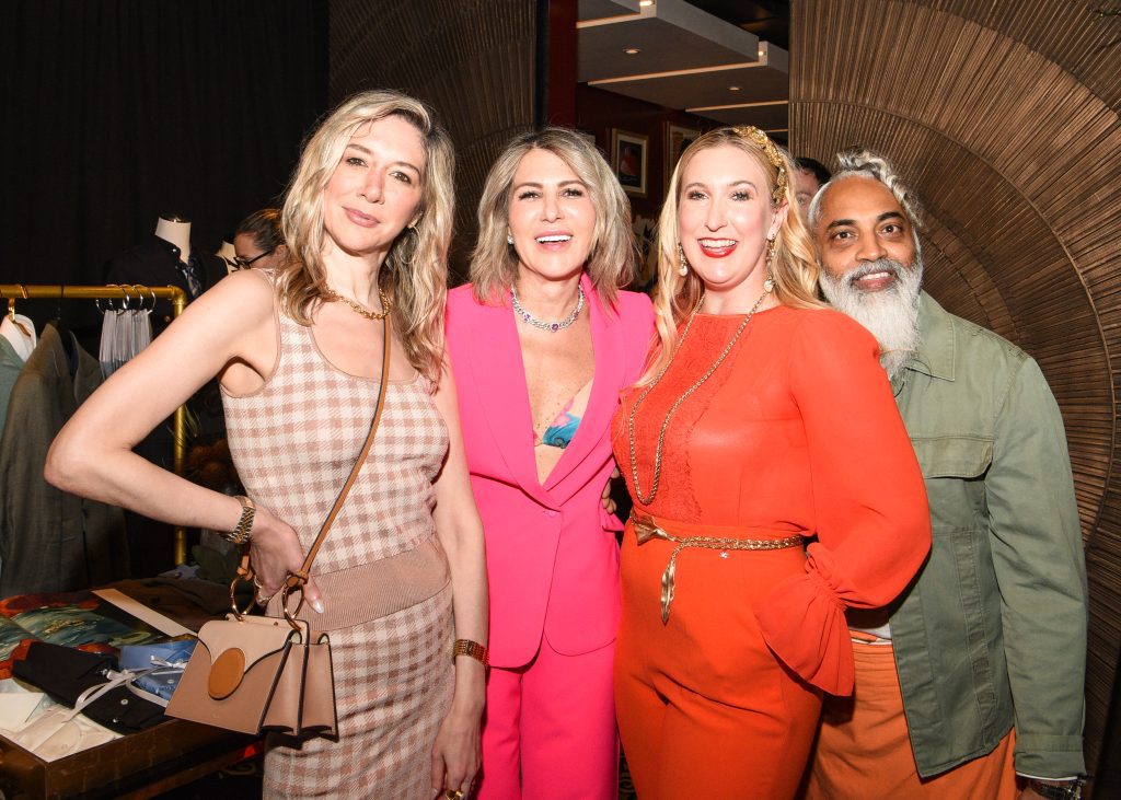 FGI cocktail Melissa Vale, Eileen Rhein, Olga Ferrara, Terry Singh