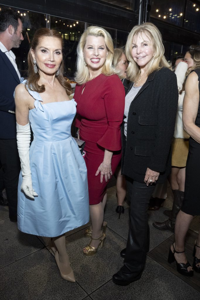 Jean Shafiroff, Rita Cosby and Judy Gilbert