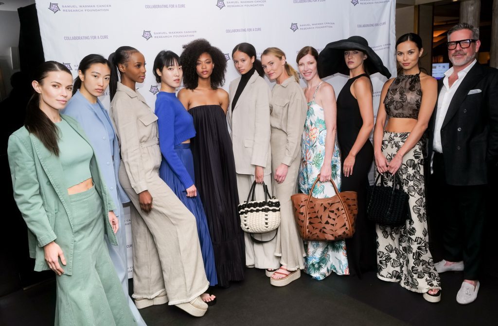 Max Mara Models with Danny Miller (Photo credit: BFA/Jason Crowley)