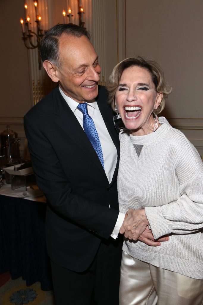 Jonathan Marder and Michele Gerber Klein attend International Friends of Festival Verdi Spring Gala
