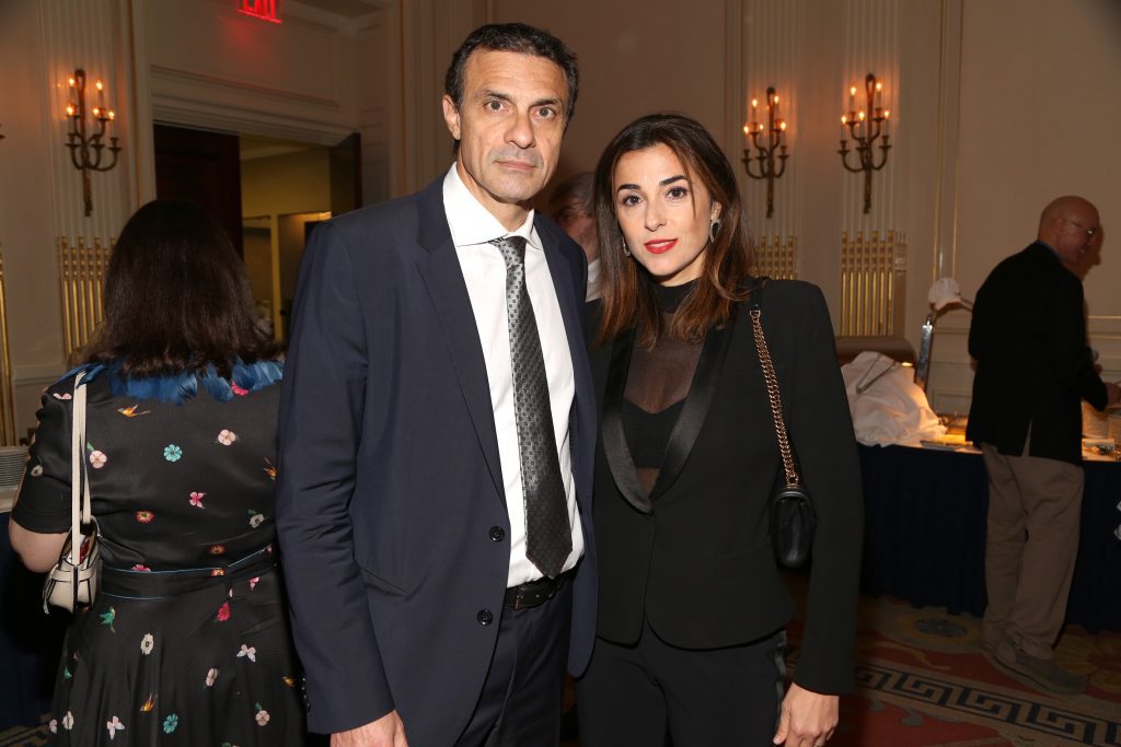 Fabrizio Dinichele and Giorgia DeParolis