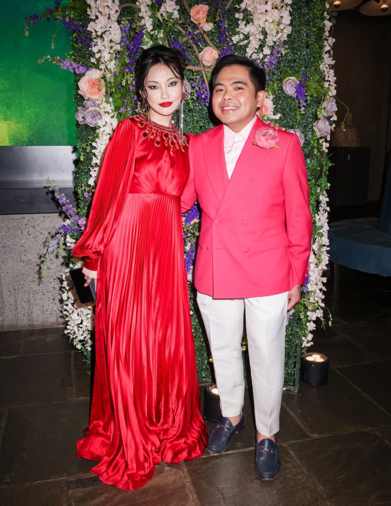 Melody Clarke, Erick Brocoy Frick Garden Party