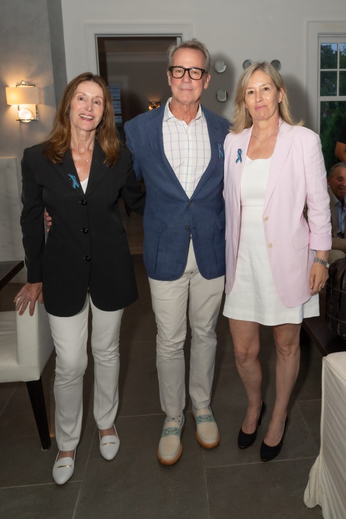 Jennifer Allsop, guest and Diana Cochran attend Evening With Diana Cochran for Francesco's Foundation