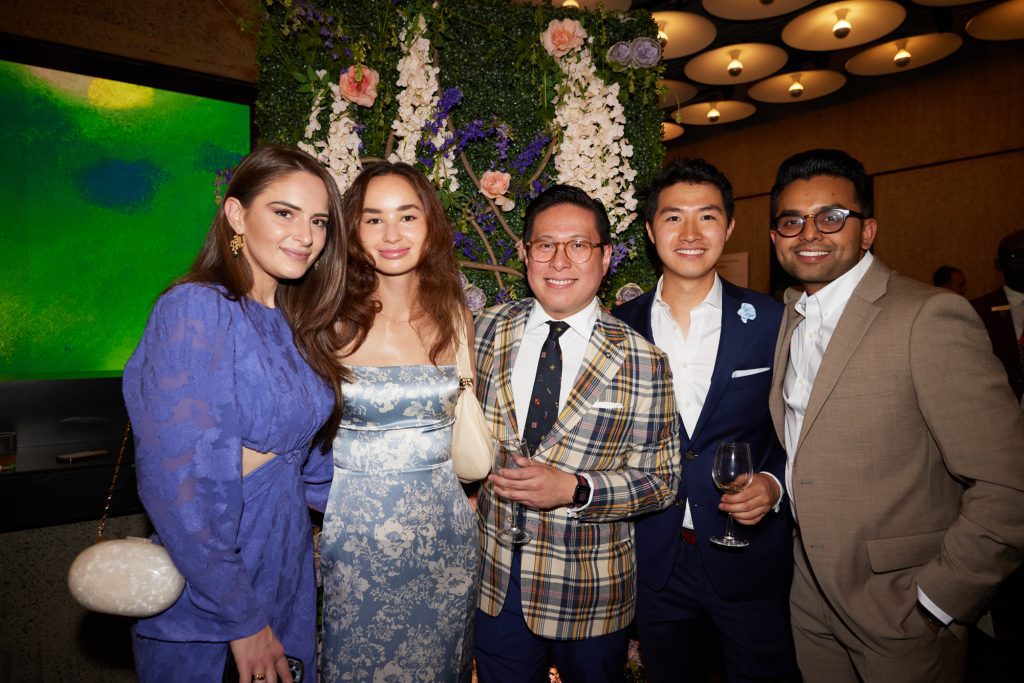 Aurela Dragani, Wilhelmina Gerken, Michael Espiritu, Jeff Fan, and Dhaval Ruwala. Photo: George Koelle