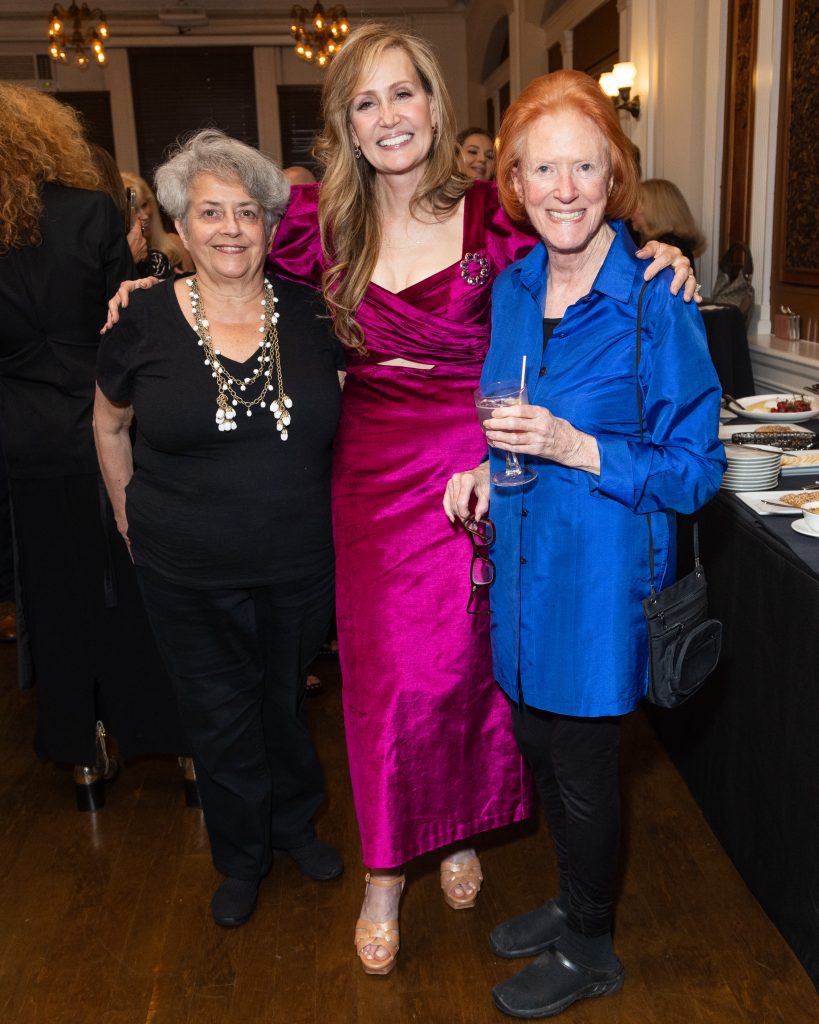 Guest, Karen Floyd, Edwina Sandys (Photo credit: BFA / Tiffany Sage)