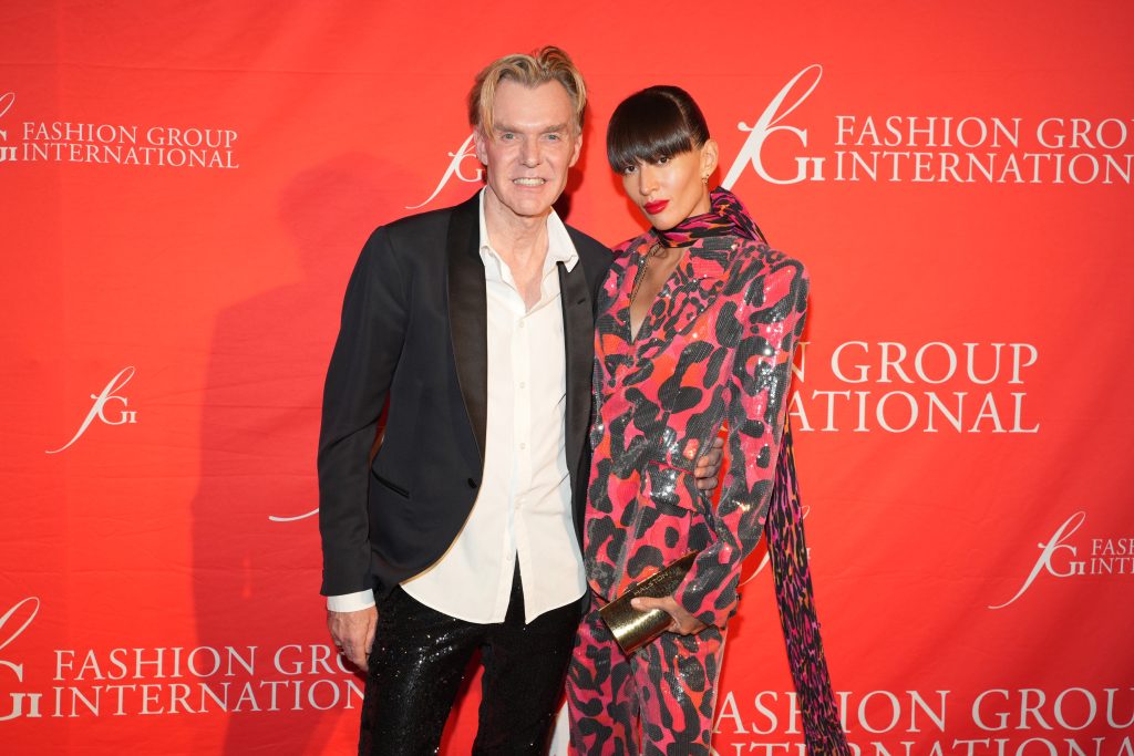 Ken Downing and Katya Tolstova attend Fashion Group International's 39th Annual FGI Night of Stars at The Plaza