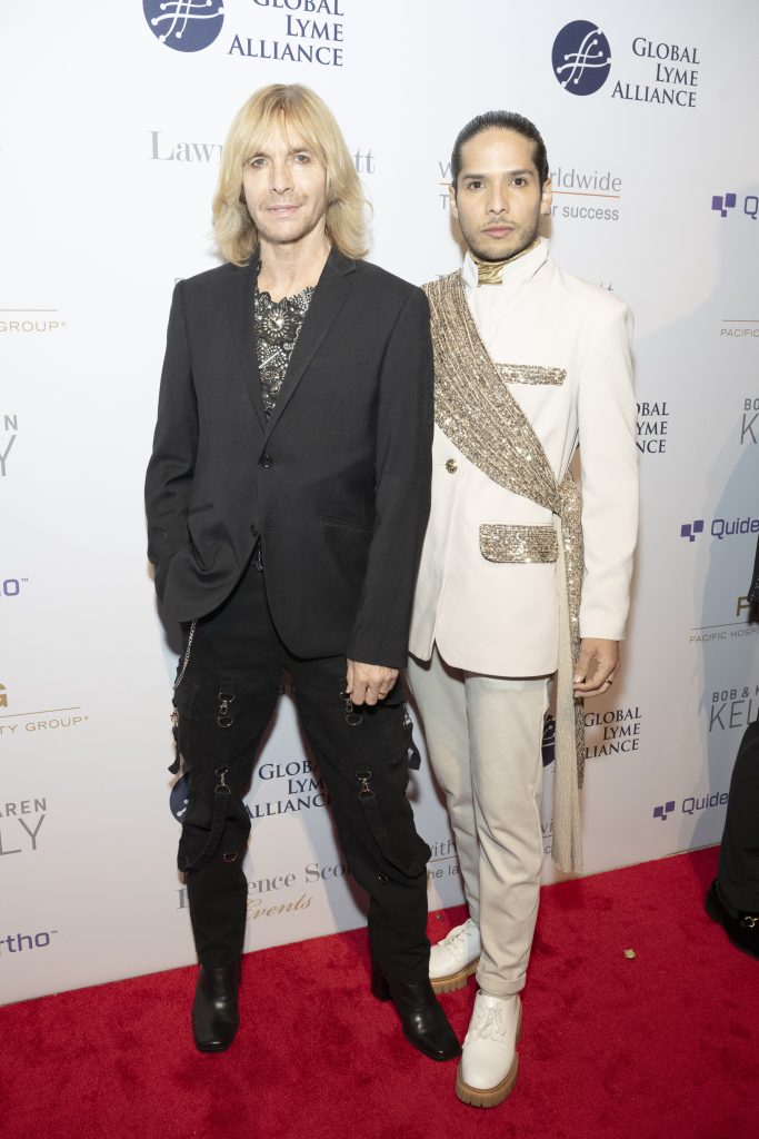 Marc Bouwer and Pedro Oberto attend The Global Lyme Alliance at Cipriani 42nd Street on October 12, 2023 in New York.