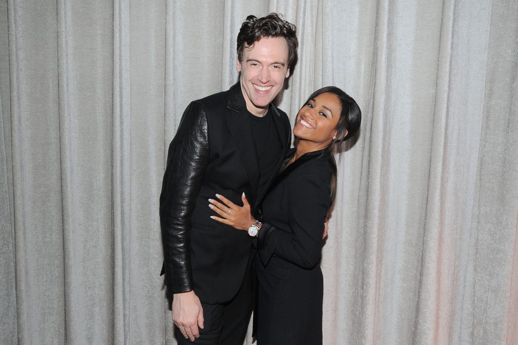 Erich Bergen and Ariana DeBose attend The Teens for Food Justice