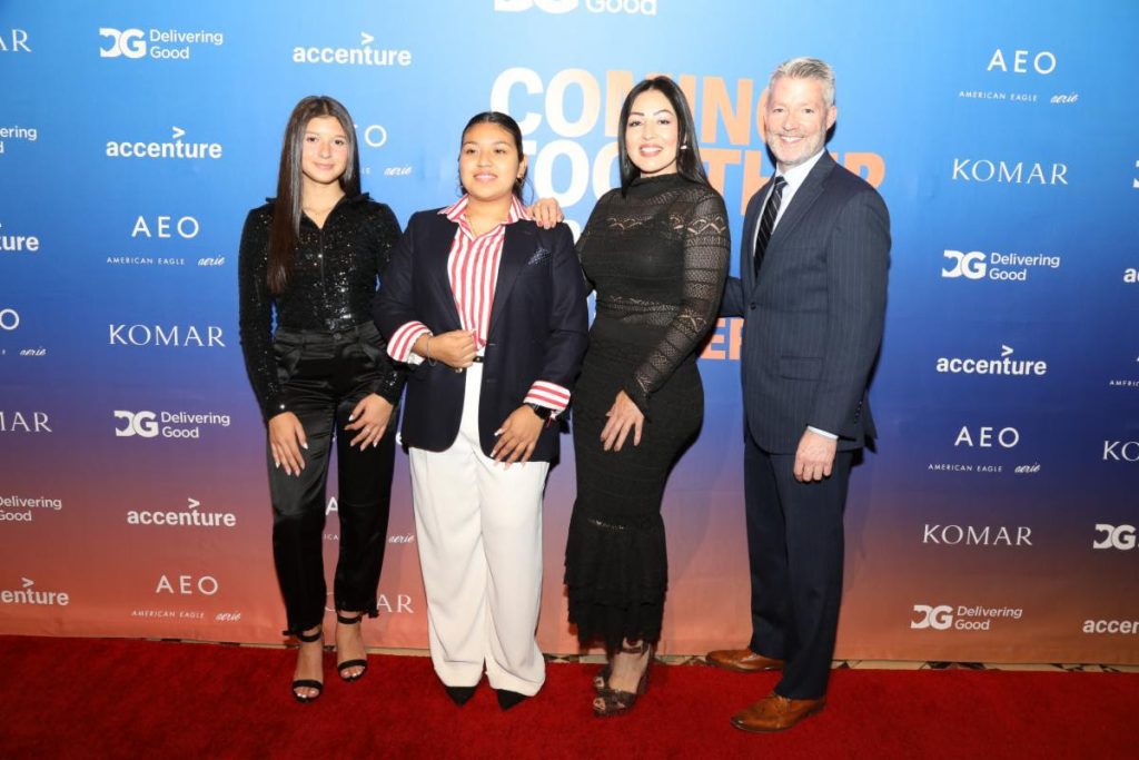 Honoree Carmen Bauza and Delivering Good President & CEO, Matthew Fasciano