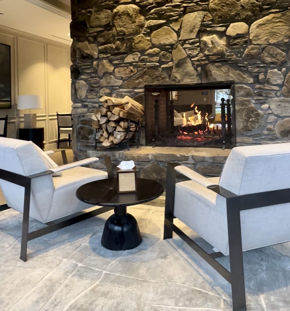 fire place lounge welness