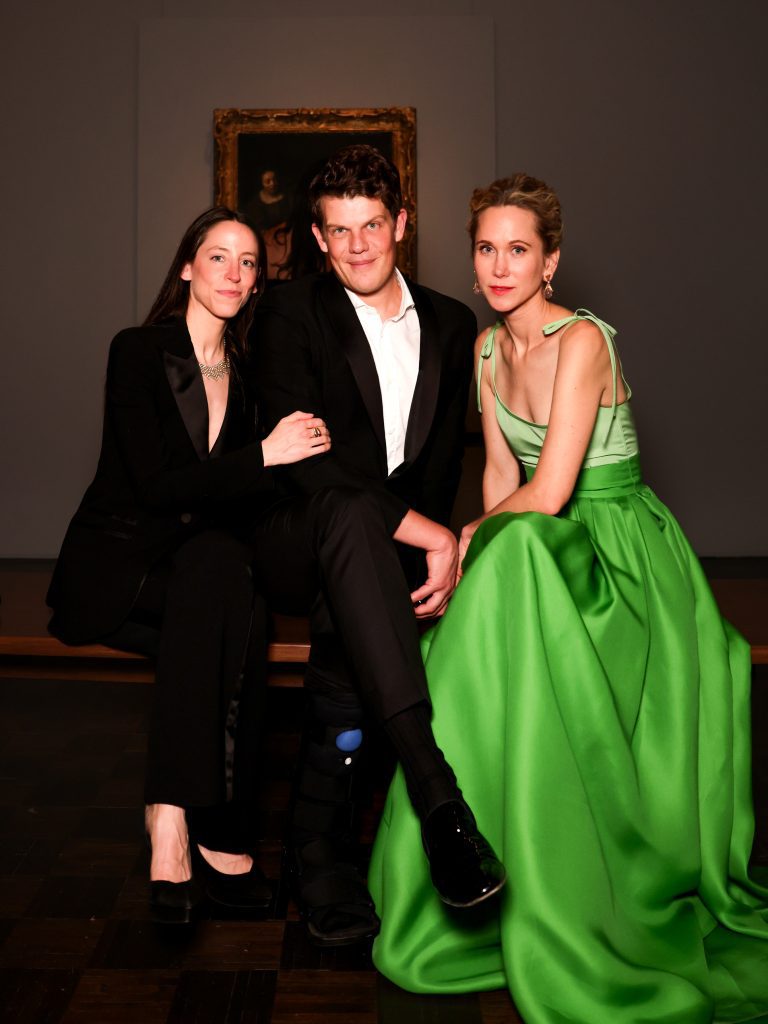 Julia Arnhold and Event Chairs Wes Gordon and Indré Rockefeller. Photo: Carl Timpone/BFA.com Midnight on Madison