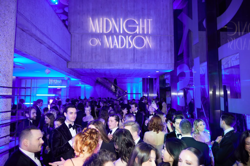 Ambiance at the Young Fellows Ball. Photo: George Koelle Midnight on Madison