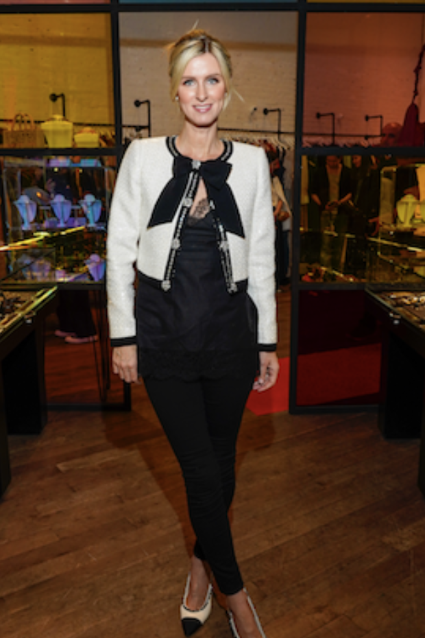 Nicky Hilton Rothschild attends Children's Book beloved Pomeranian of 'Charlie at the Pom Springs Hotel', Charlie King's 18th Dog Rescue Birthday at Flying Solo in NYC. Photo by Jennifer Graylock-Graylock.com