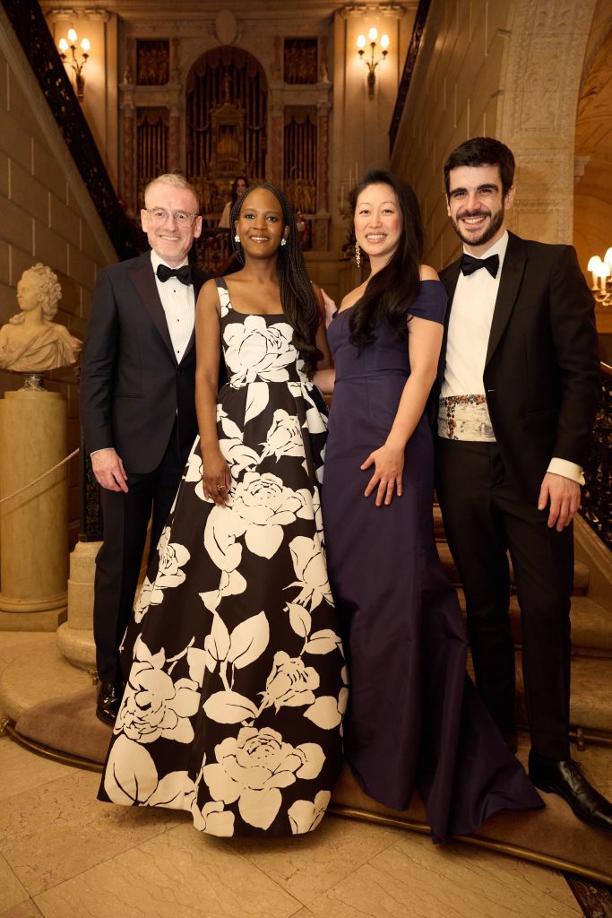 Anna-Maria and Stephen Kellen Director Axel Rüger, Associate Curator of Decorative Arts Marie- Laure Buku Pongo, John Updike Curator Aimee Ng, and Associate Curator Giulio Dalvit; photo: George Koelle